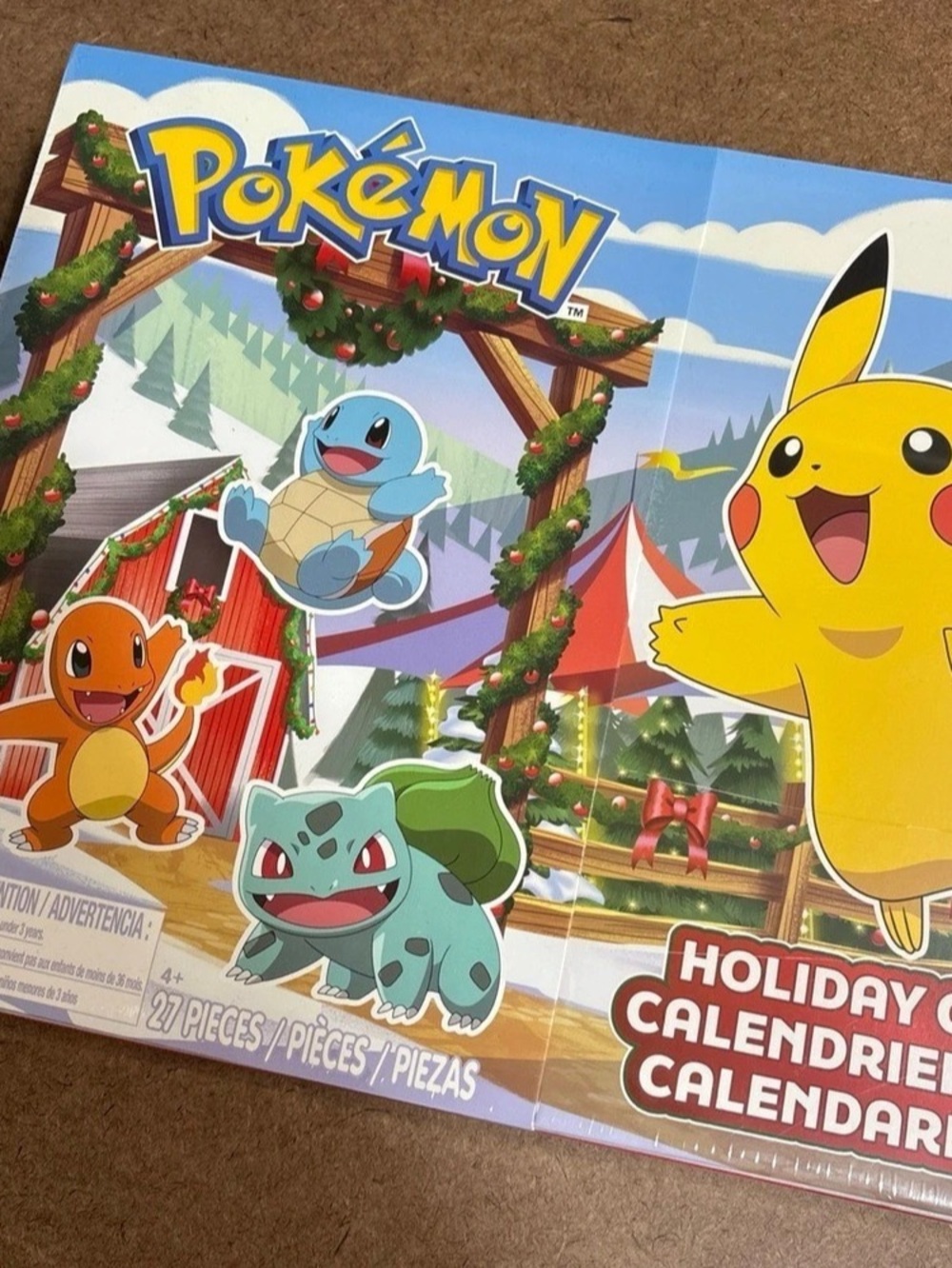 Pokémon Holiday Calendar 2024